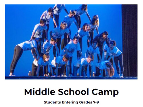 SFAC middle school camp image