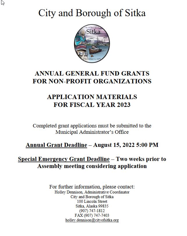 Grant Funding applic cover sheet