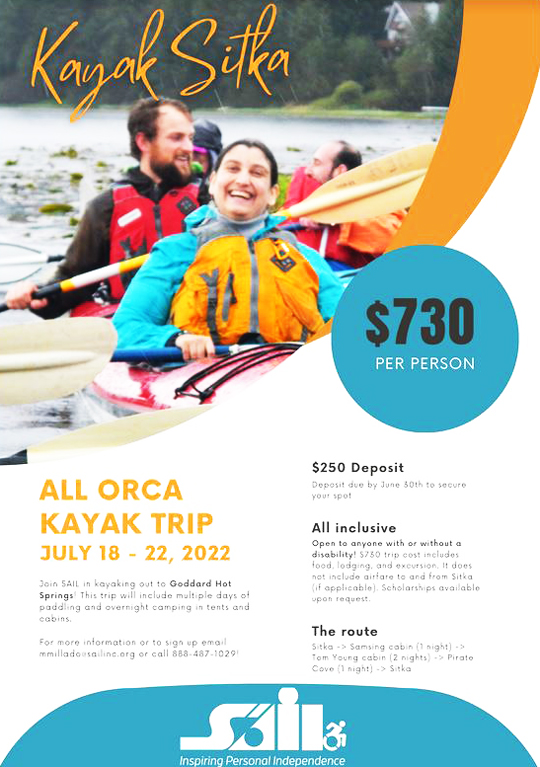 SAIL Kayak trip to Goddard July 18