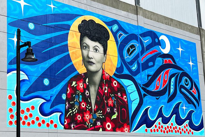 Elizabeth Peratrovich Juneau Mural