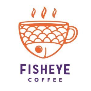 Fish Eye Coffee cup logo May 2021