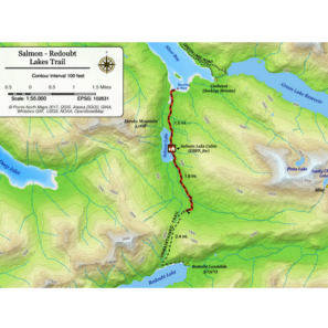 Trailworks Salmon Lake trail from website
