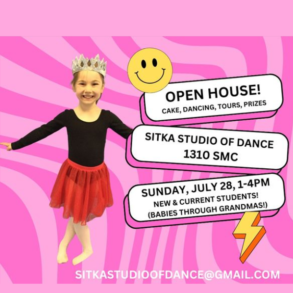 sitka studio of dance open house July 28 from FB